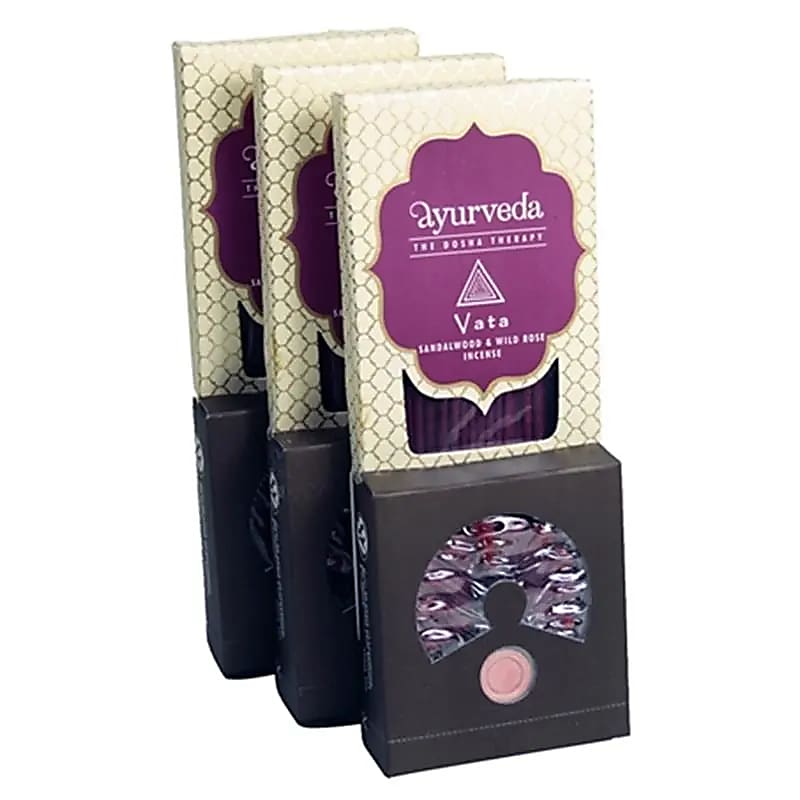 Sandalwood & Wild Rose Ayurveda Incense